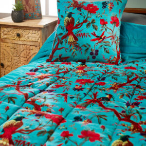 Wildwood cornwall tropical cotton ethical quilt