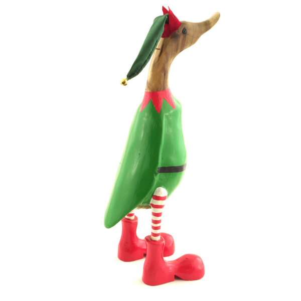 Christmas elf novelty duck Wildwood Cornwall Bude