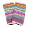 Villarica pachamama ethical pink purple boho handwarmers