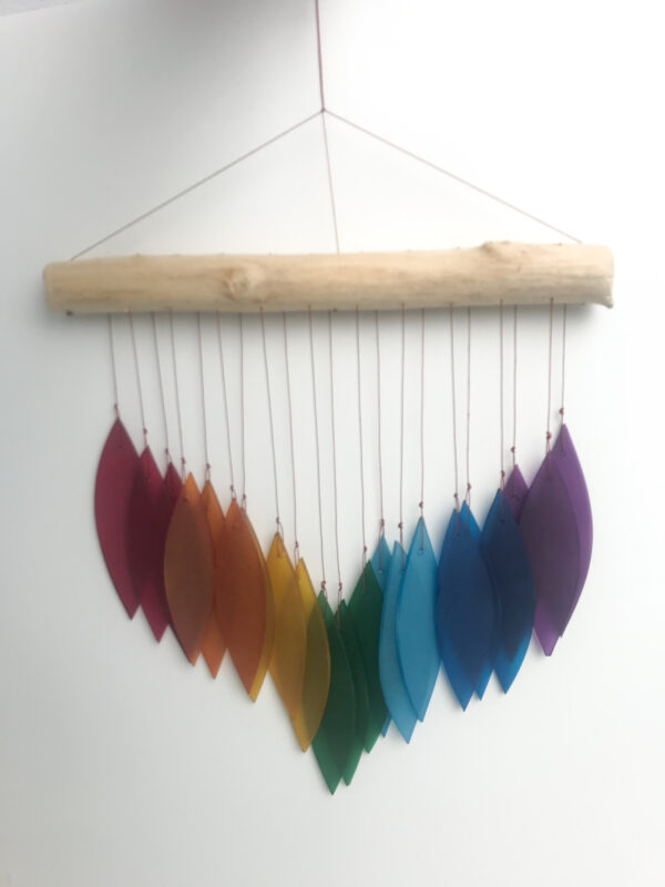 flat rainbow windchime