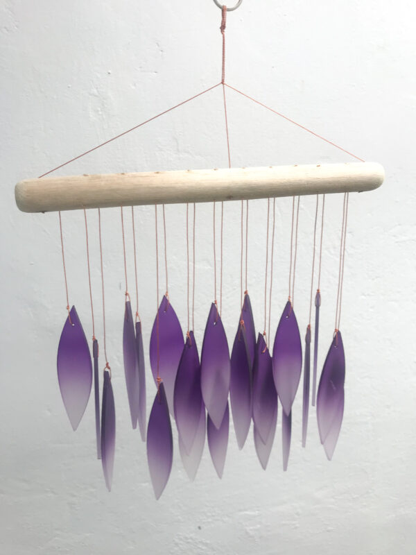 purple ombre wind chime