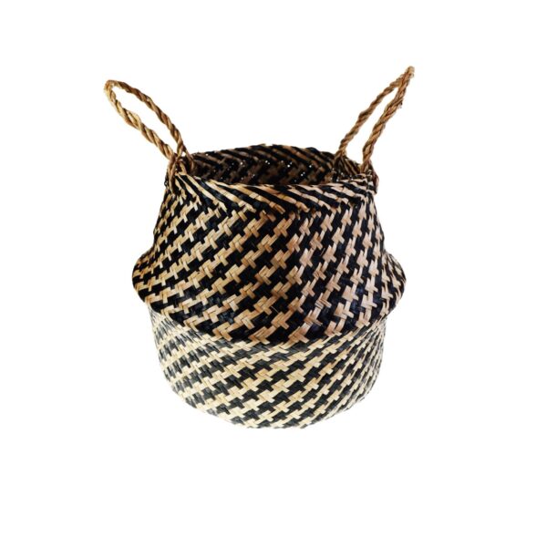 scandi black fair trade ethical basket