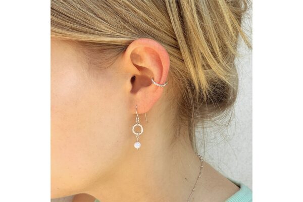 sterling silver boho betty cuff earring
