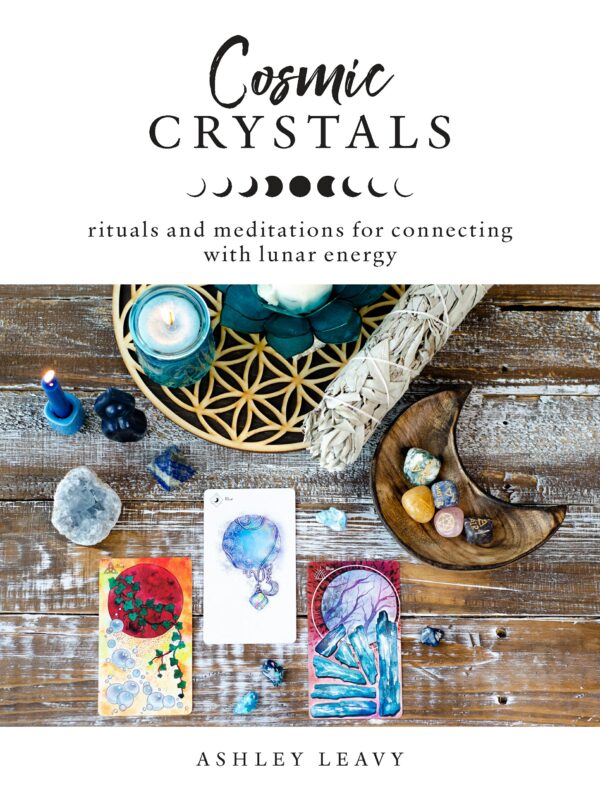 Cosmic crystals book Wildwood Cornwall Bude