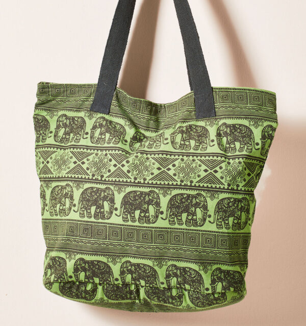 Olive green elephant shoulder bag wildwood cornwall bude