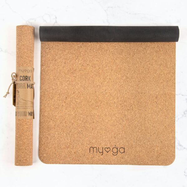 Myga natural cork yoga mat Wildwood cornwall