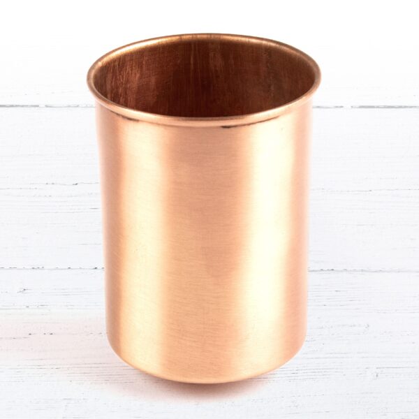 Plain copper cup Wildwood cornwall ayurvedic gift