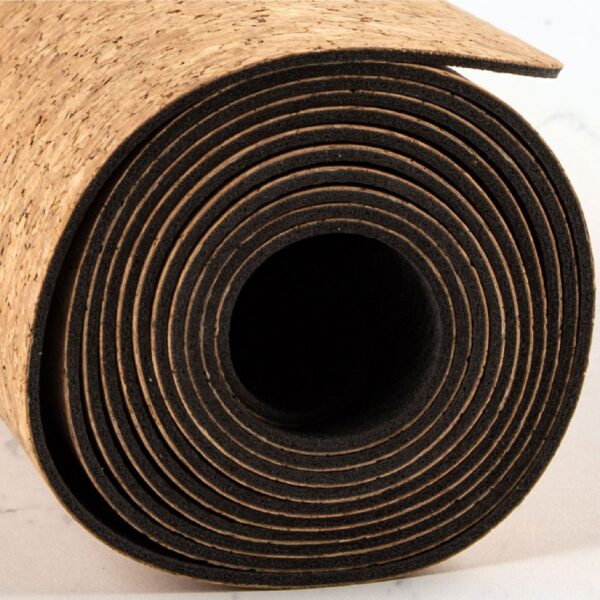 natural cork yoga mat wildwood cornwall bude