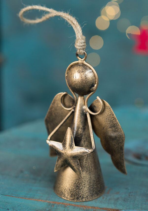 fair trade angel decoration star wildwood cornwall bude