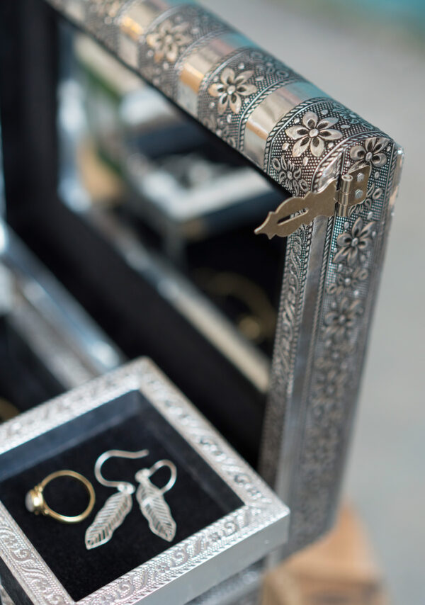 silver fairtrade jewellery box wildwood cornwall bude