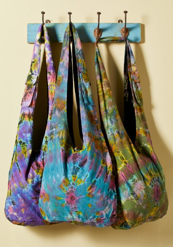 tie dye shoulder bags Wildwood Cornwall