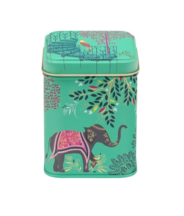 India elephant tin with fudge Sara Miller Wildwood Cornwall