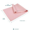 Entry level yoga mat- Dusty pink - Image 4