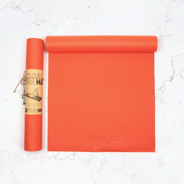 Entry level red Myga yoga mat Wildwood Cornwall