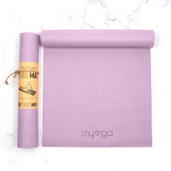 Myga entry level lilac yoga mat Wildwood Cornwall