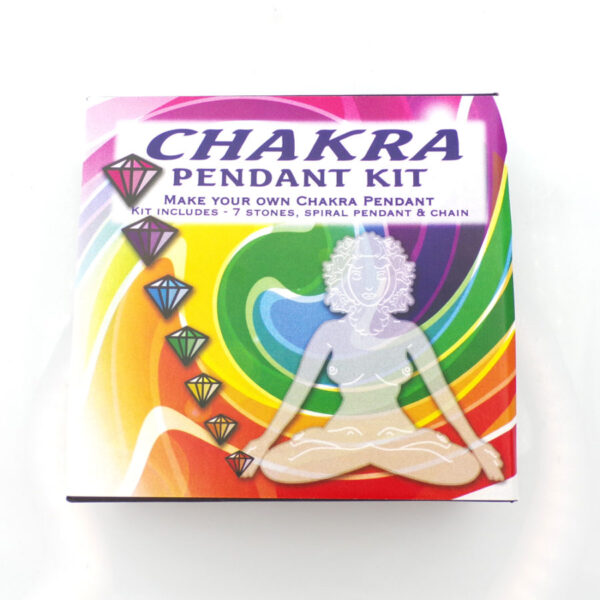 Make your own chakra pendant kit Wildwood Cornwall Bude