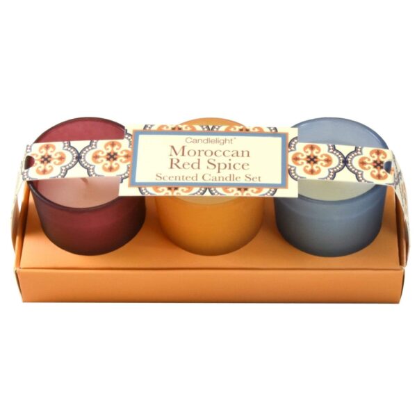 Morocco candle set Wildwood Cornwall