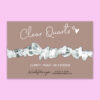 clear quartz chip bracelet Wildwood Cornwall