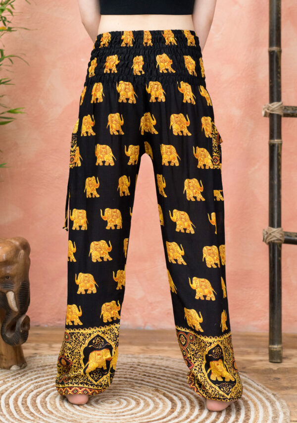 black gold elephant harem trousers wildwood cornwall