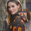 pachamama woodstock retro floral coat hood Wildwood