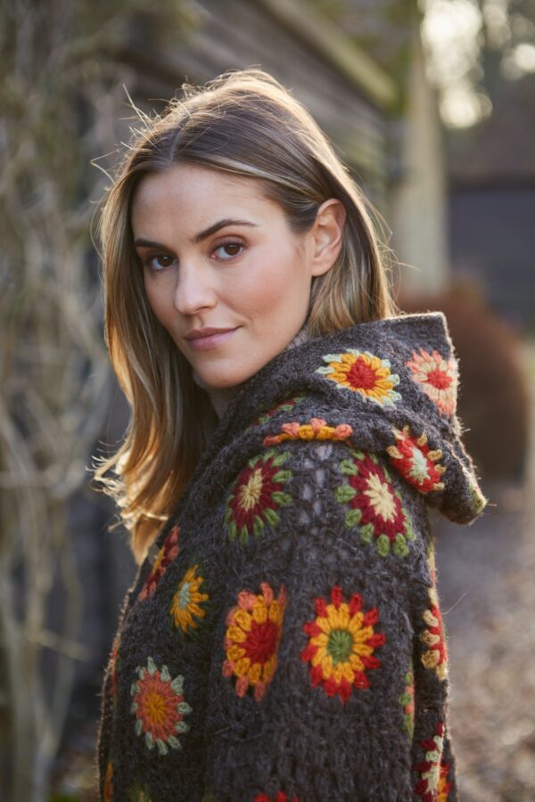 pachamama woodstock retro floral coat hood Wildwood