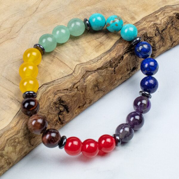 chakra bead bracelet Wildwood Cornwall