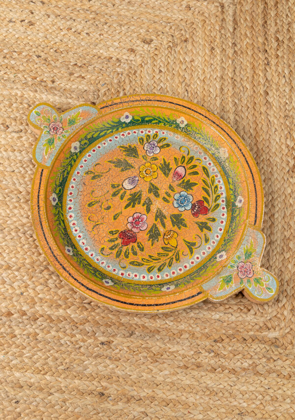 orange parat indian bowl tray Wildwood