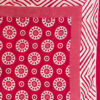 Hand printed pink sarong Pachamama