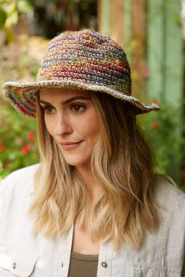 pachamama hemp cotton wire brim hat Wildwood Cornwall