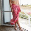 pink cotton sarong Pachamama Wildwood Cornwall