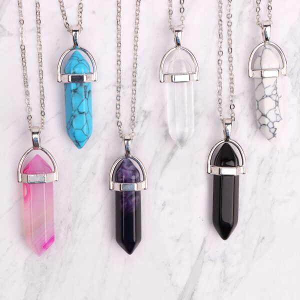 Crystal pendant necklace selection Wildwood Cornwall