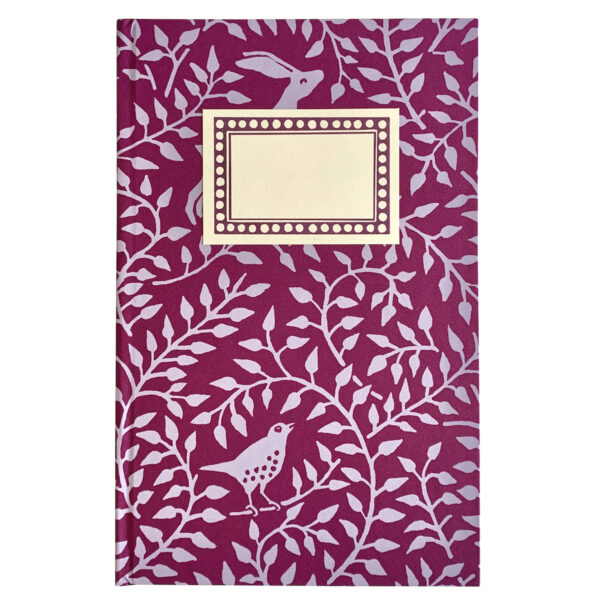 Violet hare cambridge imprint Wildwood Cornwall notebook