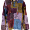 Mushroom patchwork hoodie top Wildwood cornwall