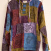 Patchwork mushroom hooded top Wildwood Cornwall