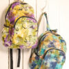 tie dye mushroom backpack fair trade Wildwood Cornwall