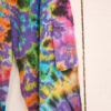 Multicoloured tie dye trousers Wildwood cornwall