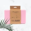 pink myga foam yoga block Wildwood Cornwall