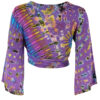 tie dye crop top wrap tie dye wildwood cornwall