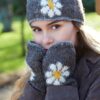 Vintage daisy handwarmers bark colour Wildwood cornwall