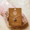 amazonite silver plated fan necklace wildwood cornwall