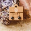 labradorite crystal heart gold earrings wildwood cornwall
