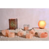 gift set himalayan salt tealight holder wildwood cornwall