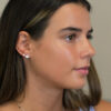 sterling silver opal trio stud earrings wildwood cornwall