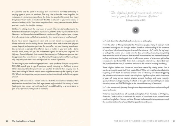 The healing power of sound book exerpt