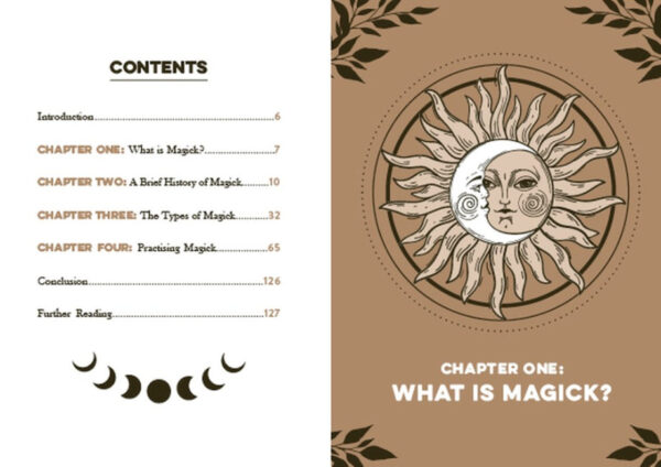 The little book of magick Astrid Carvel inside