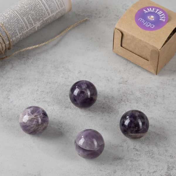 amethyst crystal sphere wildwood cornwall